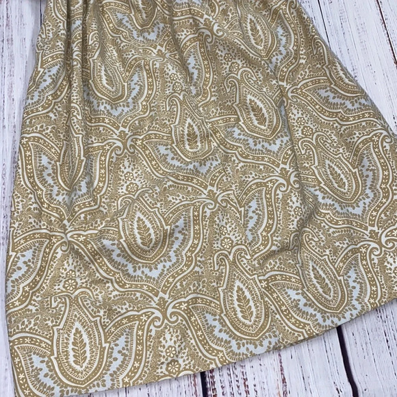 Le Za Me paisley smocked dress size 2 - Picture 6 of 7
